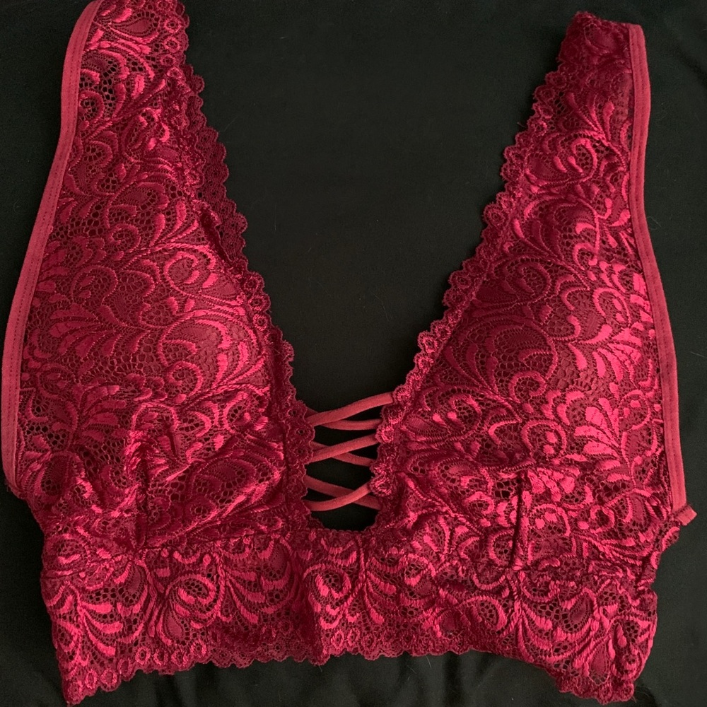 NWOT a floral lace bralette - Picture 1 of 2